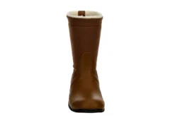 Hunter Boots Llc Womens Original Roll Top Sherpa Rain Boot - Tan -Shoe Style Sales US 01 302446 02