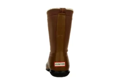 Hunter Boots Llc Womens Original Roll Top Sherpa Rain Boot - Tan -Shoe Style Sales US 01 302446 04