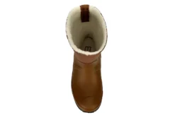 Hunter Boots Llc Womens Original Roll Top Sherpa Rain Boot - Tan -Shoe Style Sales US 01 302446 05
