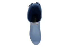 Hunter Boots Llc Womens Original Back Adj Rain Boot - Blue -Shoe Style Sales US 01 302450 05