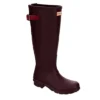 Hunter Boots Llc Womens Original Back Adj Rain Boot - Dark Red -Shoe Style Sales US 01 302459 00
