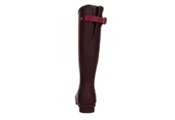 Hunter Boots Llc Womens Original Back Adj Rain Boot - Dark Red 13 Hunter Boots Llc Womens Original Back Adj Rain Boot - Dark Red -Shoe Style Sales US 01 302459 04