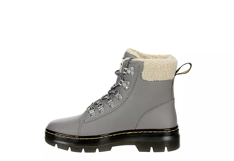 Dr. Martens Dr.martens Womens Combs W Boot - Grey 6 Dr. Martens Dr.martens Womens Combs W Boot - Grey - Image 4
