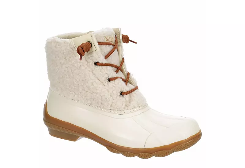 Sperry Womens Syren Gulf Sherpa Duck Boot - Ivory 3 Sperry Womens Syren Gulf Sherpa Duck Boot - Ivory