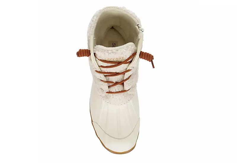 Sperry Womens Syren Gulf Sherpa Duck Boot - Ivory 8 Sperry Womens Syren Gulf Sherpa Duck Boot - Ivory - Image 6