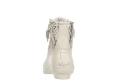 Sperry Womens Syren Gulf Metallic Animal Duck Boot - Ivory 13 Sperry Womens Syren Gulf Metallic Animal Duck Boot - Ivory -Shoe Style Sales US 01 302508 04