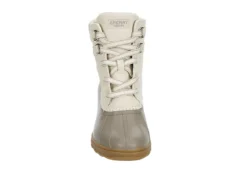 Sperry Womens Syren Gulf Heel Teddy Duck Boot - Taupe -Shoe Style Sales US 01 302510 02