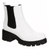 Madden Girl Womens Tessa Chelsea Boot - White 1 Madden Girl Womens Tessa Chelsea Boot - White -Shoe Style Sales US 01 302520 00