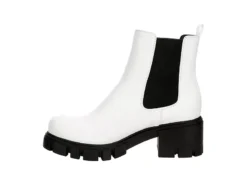 Madden Girl Womens Tessa Chelsea Boot - White -Shoe Style Sales US 01 302520 03