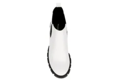 Madden Girl Womens Tessa Chelsea Boot - White -Shoe Style Sales US 01 302520 05