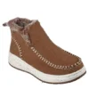 Skechers Womens Skipper Wave - Angelic Warm Bootie - Rust -Shoe Style Sales US 01 302633 00