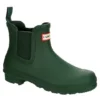 Hunter Boots Llc Womens Original Chelsea Rain Boot - Dark Green 2 Hunter Boots Llc Womens Original Chelsea Rain Boot - Dark Green -Shoe Style Sales US 01 302665 00