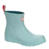 Hunter Boots Llc Womens Play Short Rain Boot - Light Blue -Shoe Style Sales US 01 302670 00