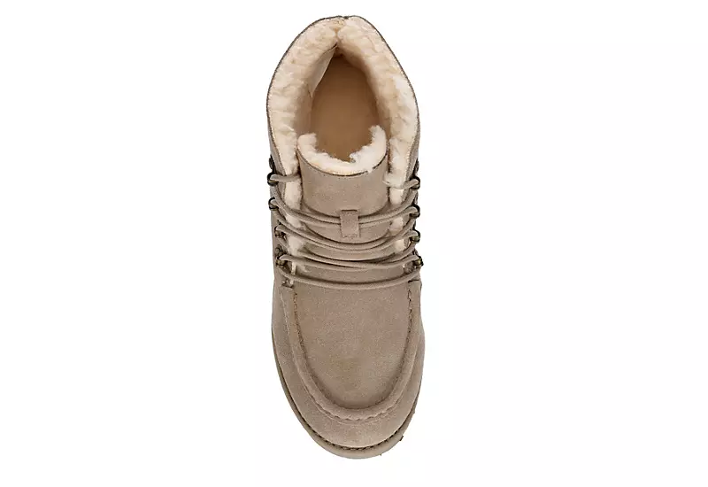 Bearpaw Womens Malinda Lace-up Boot - Stone 8 Bearpaw Womens Malinda Lace-up Boot - Stone - Image 6