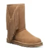 Bearpaw Womens Cherilyn Fur Boot - Tan -Shoe Style Sales US 01 302685 00