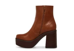 Madden Girl Womens Grace Dress Boot - Cognac -Shoe Style Sales US 01 302694 03