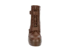 Limelight Womens Jazzie Lace Up Boot - Cognac -Shoe Style Sales US 01 302724 02