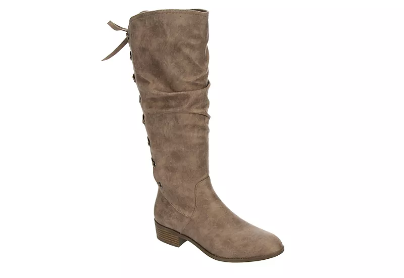 Xappeal Womens Cheyenne Tall Boot - Taupe 3 Xappeal Womens Cheyenne Tall Boot - Taupe