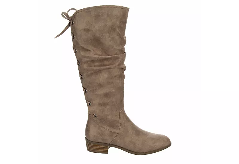 Xappeal Womens Cheyenne Tall Boot - Taupe 4 Xappeal Womens Cheyenne Tall Boot - Taupe - Image 2