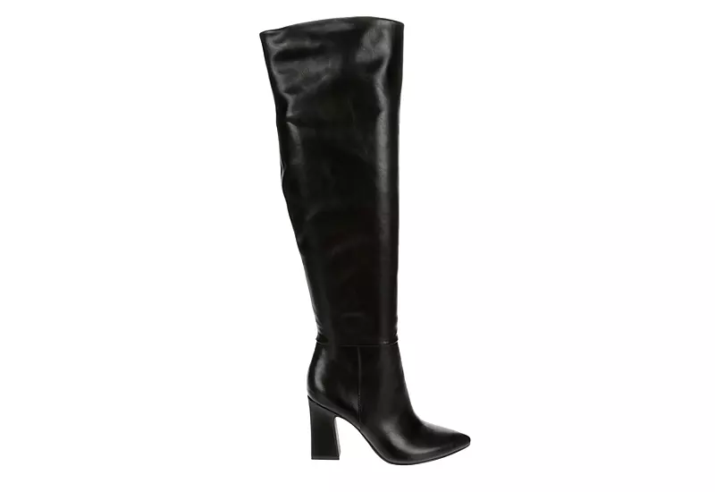 Michael By Michael Shannon Womens Camille Over The Knee Boot - Black 4 Michael By Michael Shannon Womens Camille Over The Knee Boot - Black - Image 2
