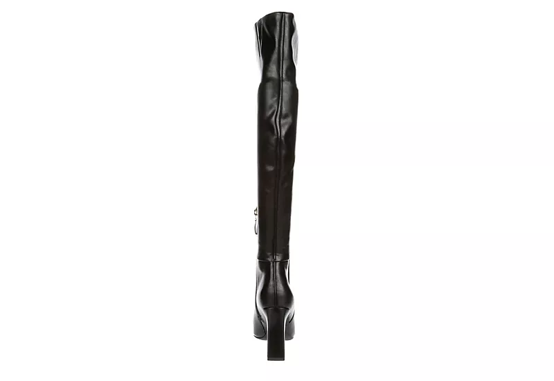 Michael By Michael Shannon Womens Camille Over The Knee Boot - Black 7 Michael By Michael Shannon Womens Camille Over The Knee Boot - Black - Image 5