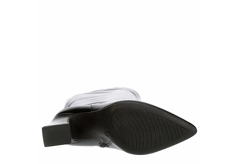 Michael By Michael Shannon Womens Camille Wide Calf Over The Knee Boot - Black 9 Michael By Michael Shannon Womens Camille Wide Calf Over The Knee Boot - Black - Image 7