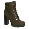 Limelight Womens Halle Lace-up Boot - Olive -Shoe Style Sales US 01 302780 00