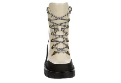 Michael By Michael Shannon Womens Natacha Lace-up Boot - Ivory -Shoe Style Sales US 01 302785 02