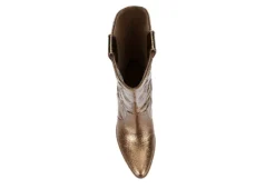 Michael By Michael Shannon Womens Faith Wide Calf Western Boot - Bronze -Shoe Style Sales US 01 302814 05