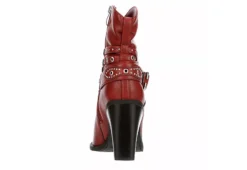 Michael By Michael Shannon Womens Dottie Western Boot - Red -Shoe Style Sales US 01 302819 04
