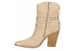 Michael By Michael Shannon Womens Dottie Western Boot - Beige 12 Michael By Michael Shannon Womens Dottie Western Boot - Beige -Shoe Style Sales US 01 302820 03