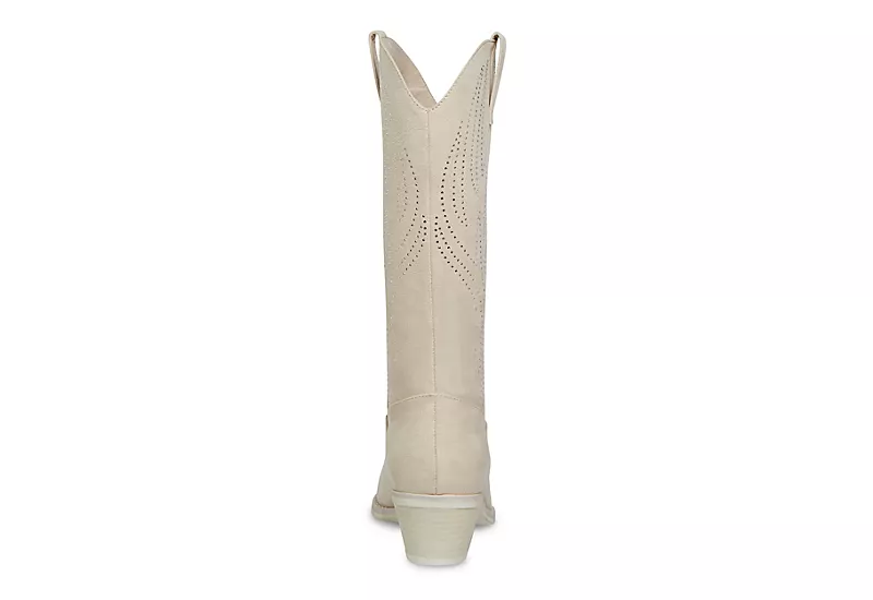 Madden Girl Womens Ryder Western Boot - Ivory 6 Madden Girl Womens Ryder Western Boot - Ivory - Image 4