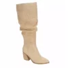 Michael By Michael Shannon Womens Millie Wide Calf Tall Boot - Tan -Shoe Style Sales US 01 302843 00