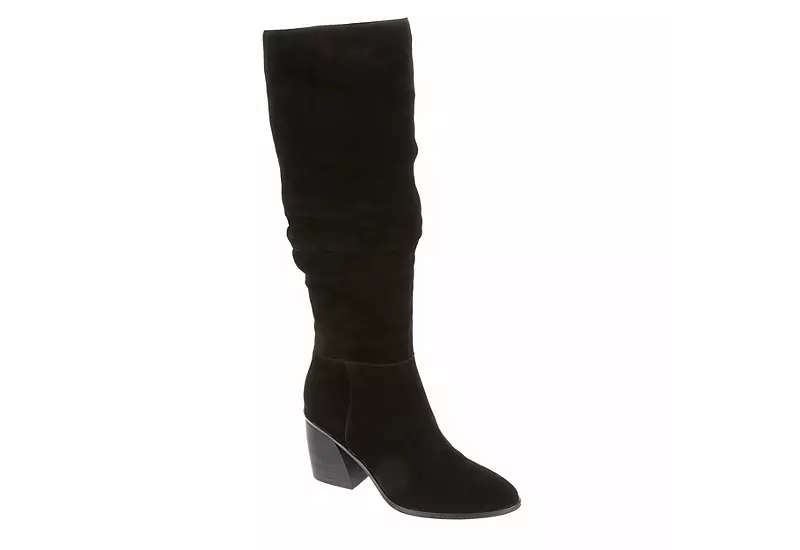 Michael By Michael Shannon Womens Millie Wide Calf Tall Boot - Black 3 Michael By Michael Shannon Womens Millie Wide Calf Tall Boot - Black