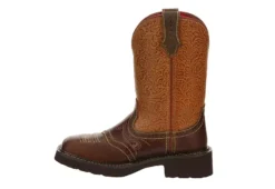 Justin Womens Starlina Western Boot - Brown 12 Justin Womens Starlina Western Boot - Brown -Shoe Style Sales US 01 302863 03