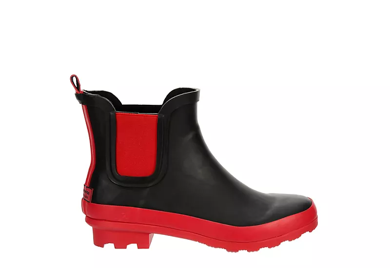 London Fog Womens Wembly Rain Boot - Black 4 London Fog Womens Wembly Rain Boot - Black - Image 2
