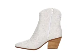 Betsey Johnson Womens Diva Western Boot - White -Shoe Style Sales US 01 302881 03