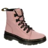 Dr. Martens Dr.martens Womens Combs Nylon Combat Boot - Pale Pink -Shoe Style Sales US 01 302906 00