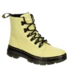 Dr. Martens Dr.martens Womens Combs Nylon Combat Boot - Yellow -Shoe Style Sales US 01 302908 00
