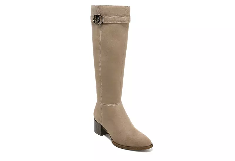 Lifestride Womens Daring Wide Calf Tall Boot - Med Natural 3 Lifestride Womens Daring Wide Calf Tall Boot - Med Natural