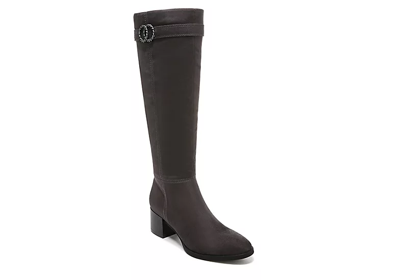 Lifestride Womens Daring Wide Calf Tall Boot - Dark Grey 3 Lifestride Womens Daring Wide Calf Tall Boot - Dark Grey