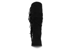 Journee Collection Womens Hartly Fringed Wide Calf Dress Boot - Black 11 Journee Collection Womens Hartly Fringed Wide Calf Dress Boot - Black -Shoe Style Sales US 01 303177 02