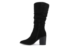 Journee Collection Womens Hartly Fringed Wide Calf Dress Boot - Black 12 Journee Collection Womens Hartly Fringed Wide Calf Dress Boot - Black -Shoe Style Sales US 01 303177 03