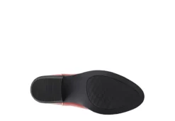 Journee Collection Womens Novva Western Ankle Boot - Red 15 Journee Collection Womens Novva Western Ankle Boot - Red -Shoe Style Sales US 01 303313 06