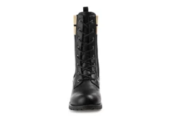 Journee Collection Womens Melei Lace Up Boot - Black -Shoe Style Sales US 01 303339 02