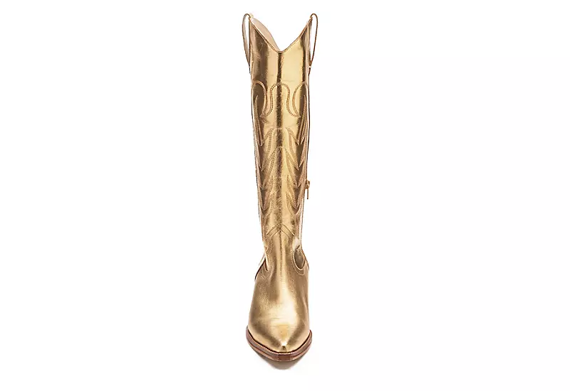 Coconuts Womens Agency Western Boot - Gold 5 Coconuts Womens Agency Western Boot - Gold - Image 3