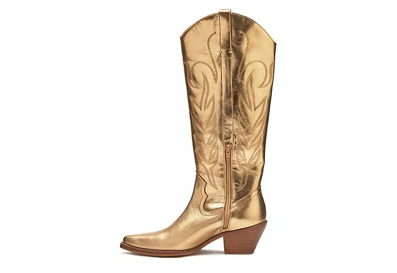 Coconuts Womens Agency Western Boot - Gold 6 Coconuts Womens Agency Western Boot - Gold - Image 4