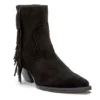Coconuts Womens Jane Western Ankle Boot - Black -Shoe Style Sales US 01 303520 00