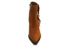 Coconuts Womens Jane Western Ankle Boot - Cognac -Shoe Style Sales US 01 303522 02