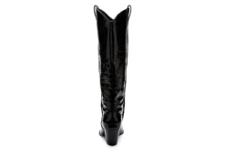 Coconuts Womens Jax Tall Western Boot - Black 13 Coconuts Womens Jax Tall Western Boot - Black -Shoe Style Sales US 01 303523 04